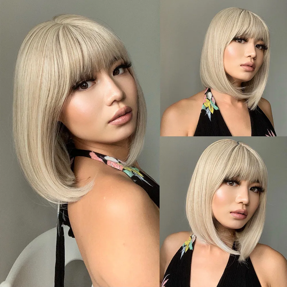 perruque blonde longue cheveux naturels