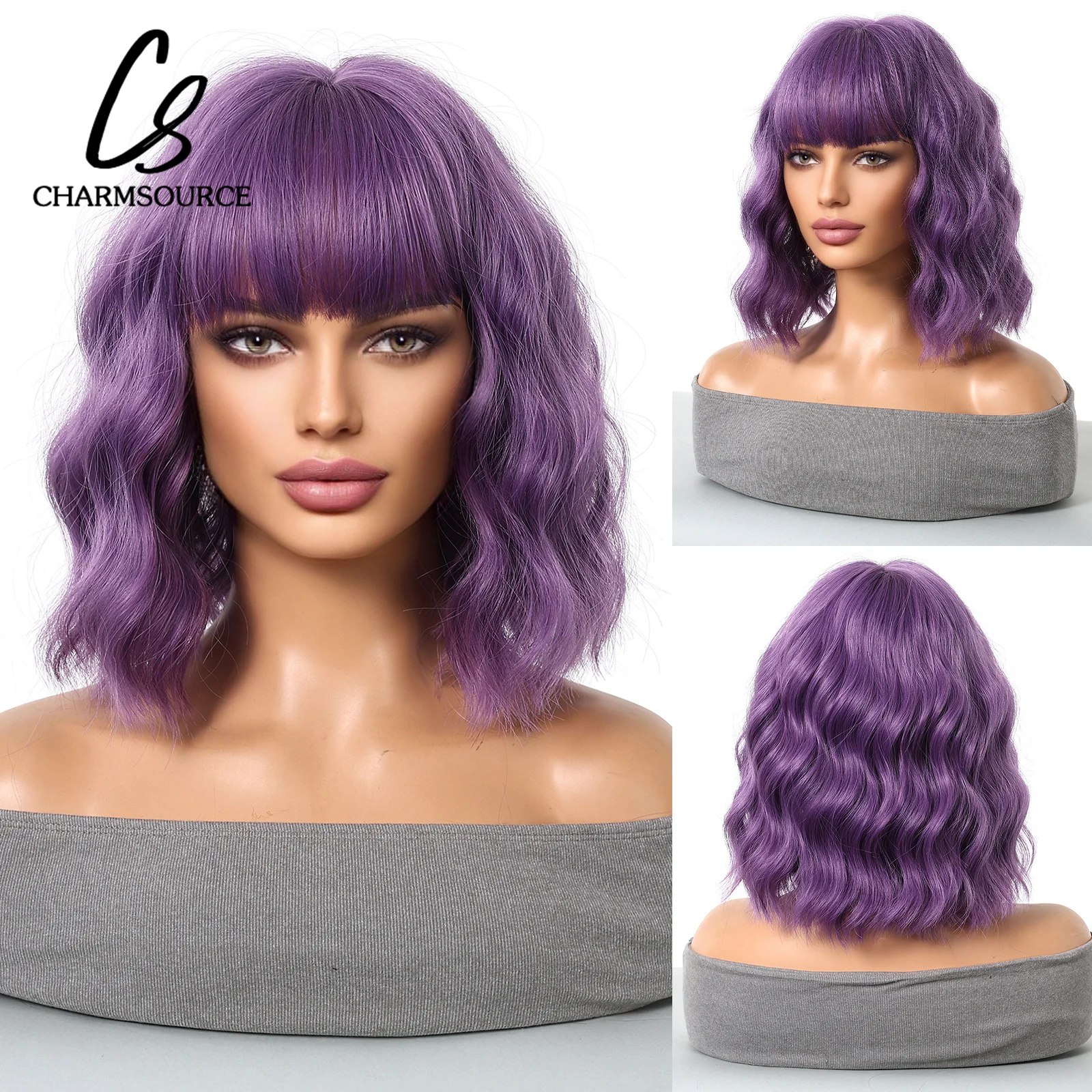 perruque cheveux courts femme